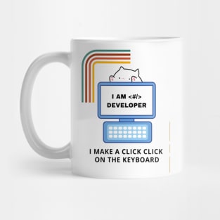 Cat Code Developer Mug